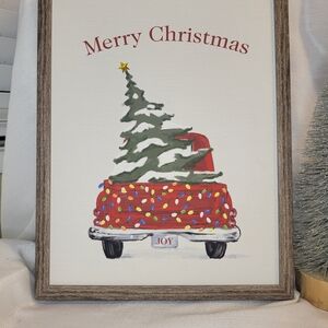 Christmas Tree In A Truck Picture